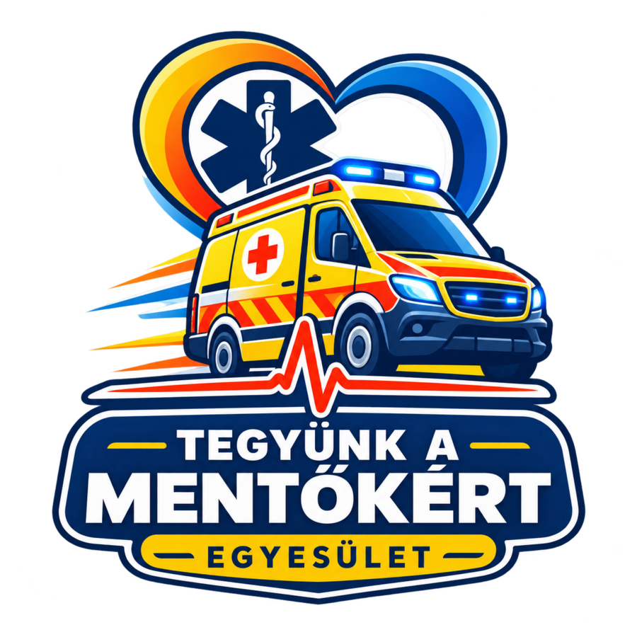 A Tegyünk a Mentőkért Egyesület hivatalos logója